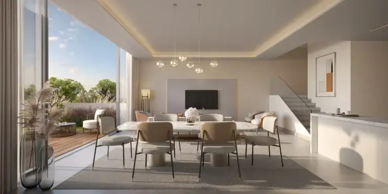 Dining area at the Coastal Investment Villas, Aida, Muscat