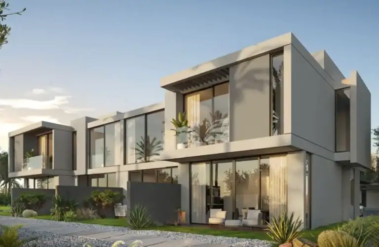 Rizz Villa with floor-to-ceiling glazing at Aida, Muscat