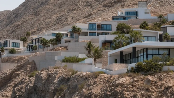 Aida Project In Yiti, Oman With Coastal Residences And Panoramic Cliffside Views