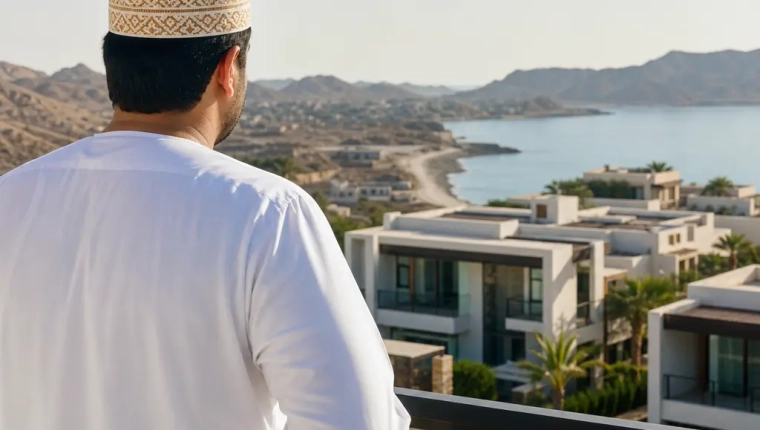 Investor Reviewing Premium Property In Yiti, Oman For The Oman Golden Visa 2026